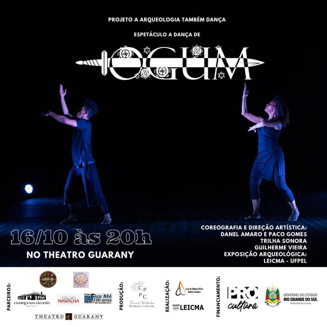 imagem: Espetáculo de dança Ogum tem distribuição gratuita de ingressos