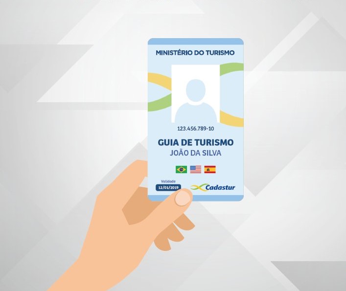 imagem: Passo a passo para cadastro de Guia de Turismo