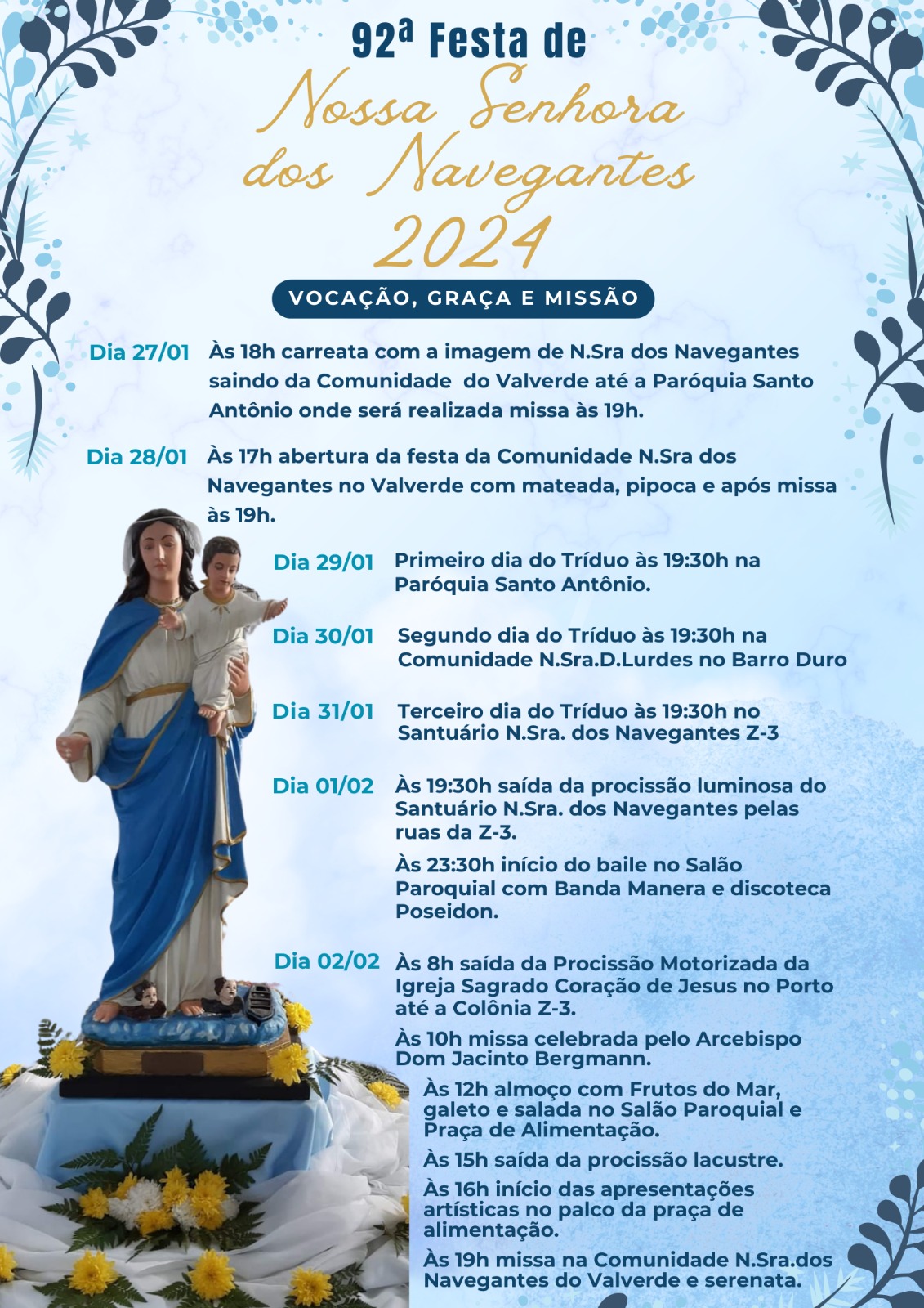 imagem: Município inicia preparativos para festas de Iemanjá e Navegantes