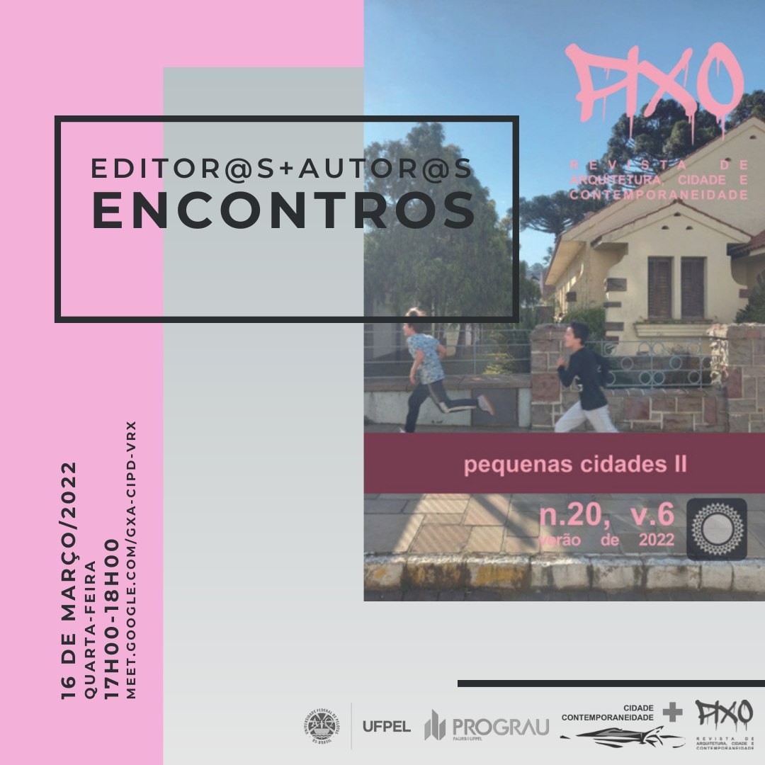 imagem: Revista PIXO promove encontro de autores "Pequenas Cidades II" no dia 16 de março