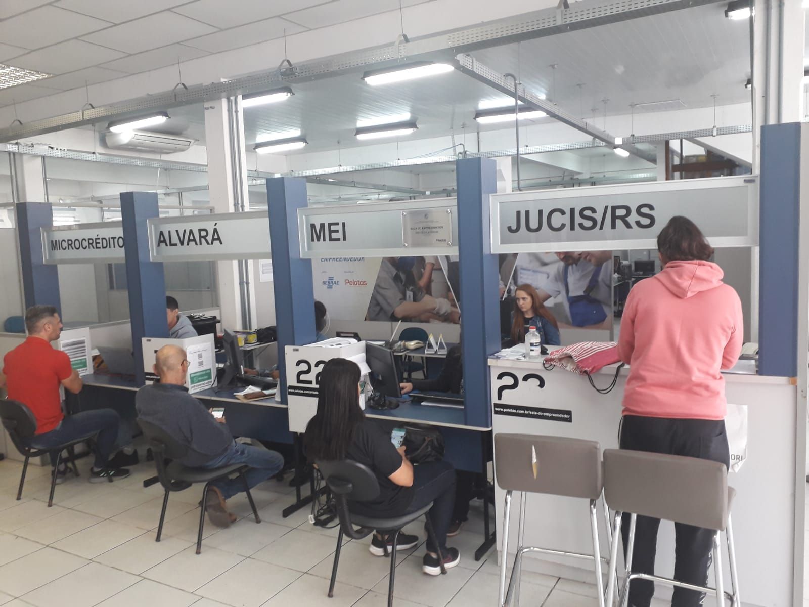 imagem: Sala do Empreendedor, Pelotas RS.