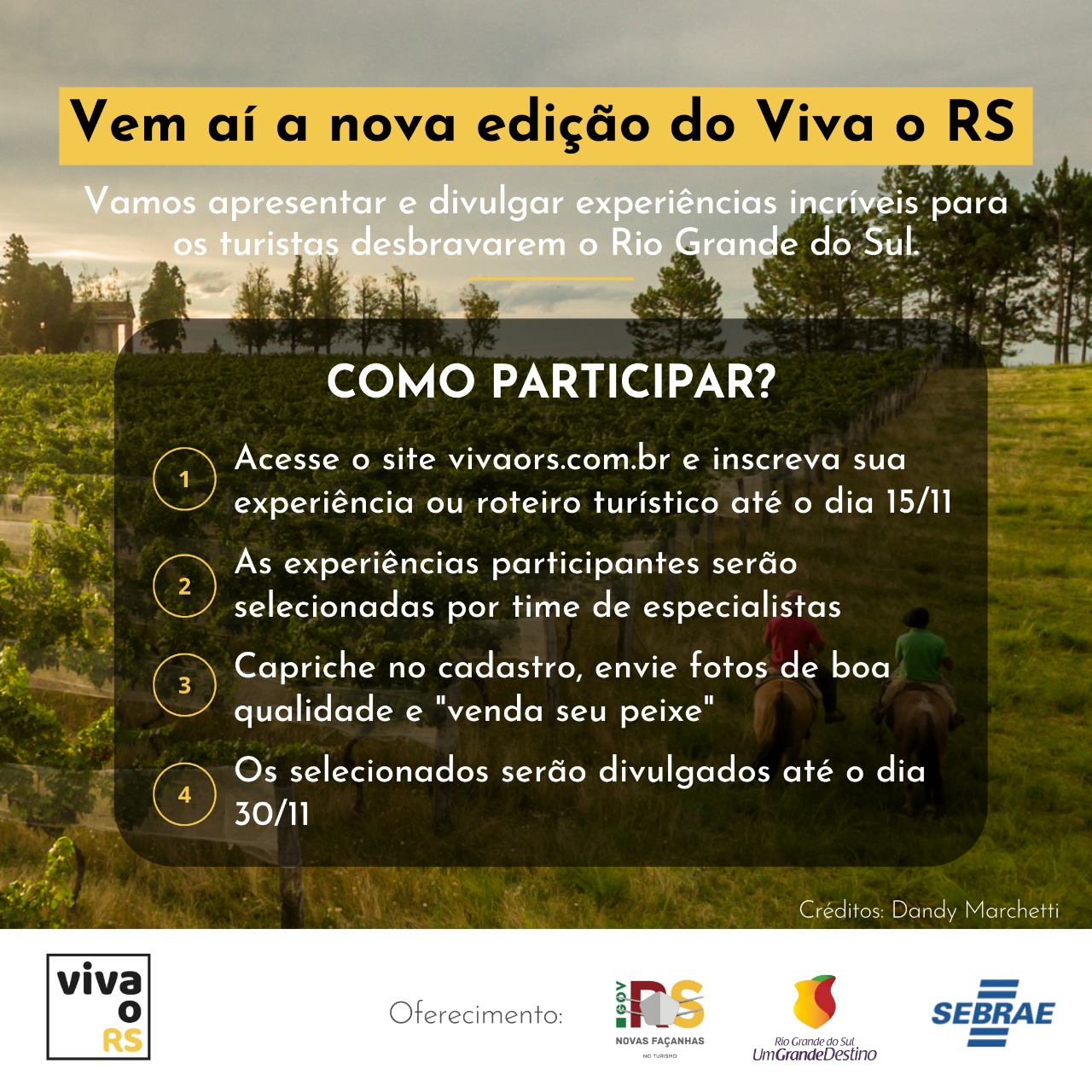 imagem: Vem aí a nova edição do Viva o RS