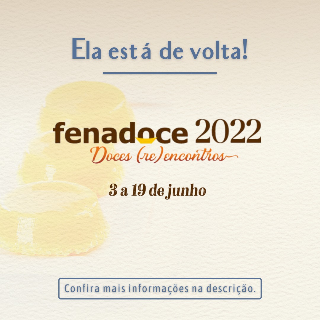 imagem: Começa hoje a Fenadoce