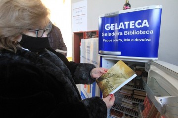 imagem: Gelateca é instalada no Mercado Público