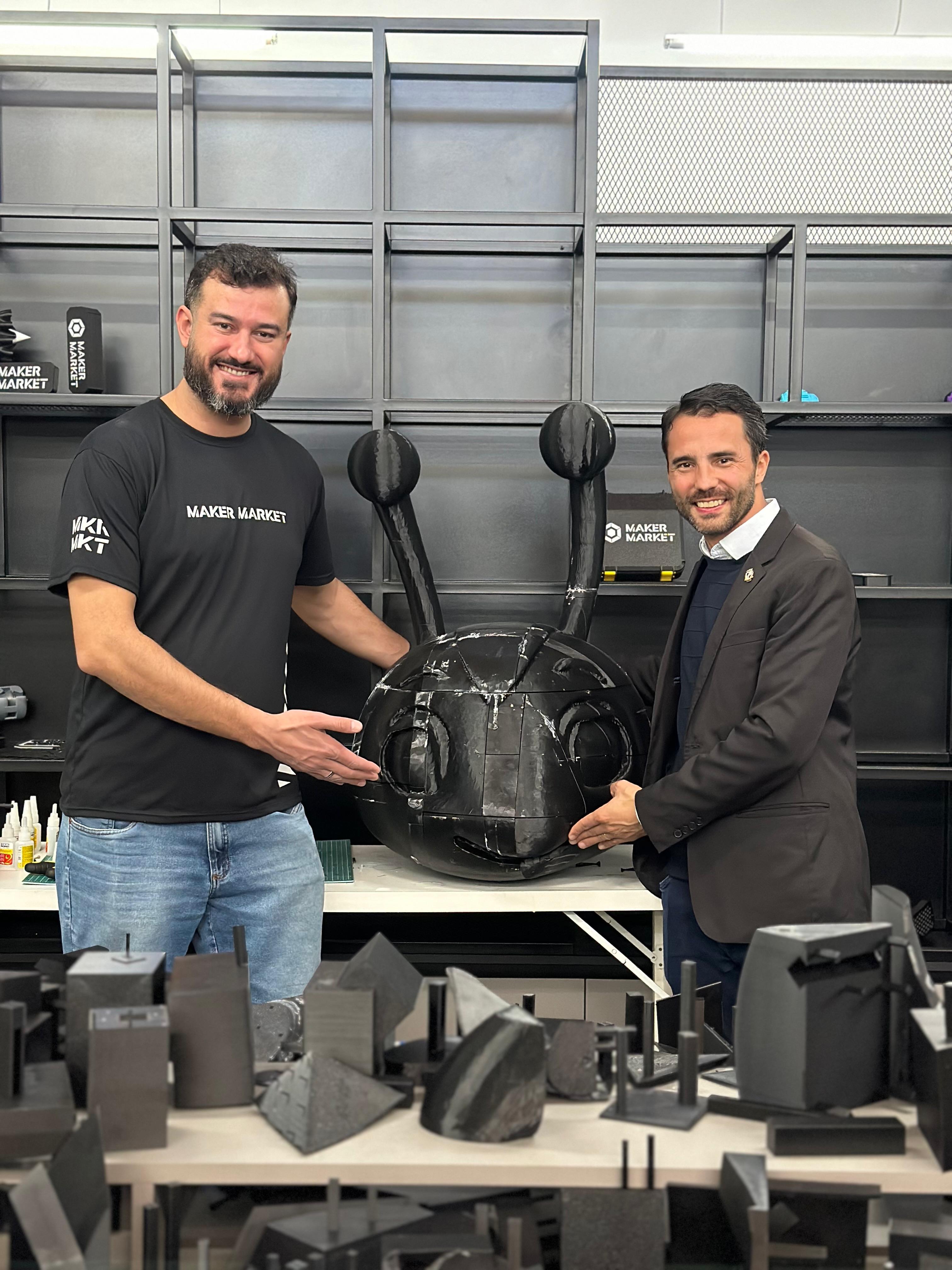 imagem: Formiga Gigante será montada na sexta (1º) na Fenadoce