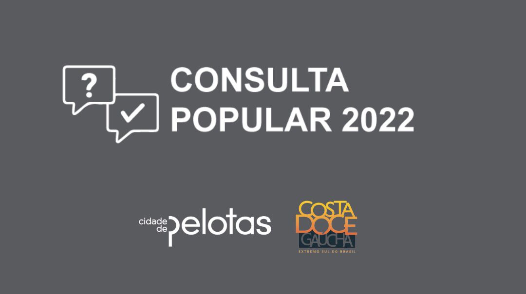 imagem: Consulta Popular: Apoie a proposta direcionada ao turismo de Pelotas e região