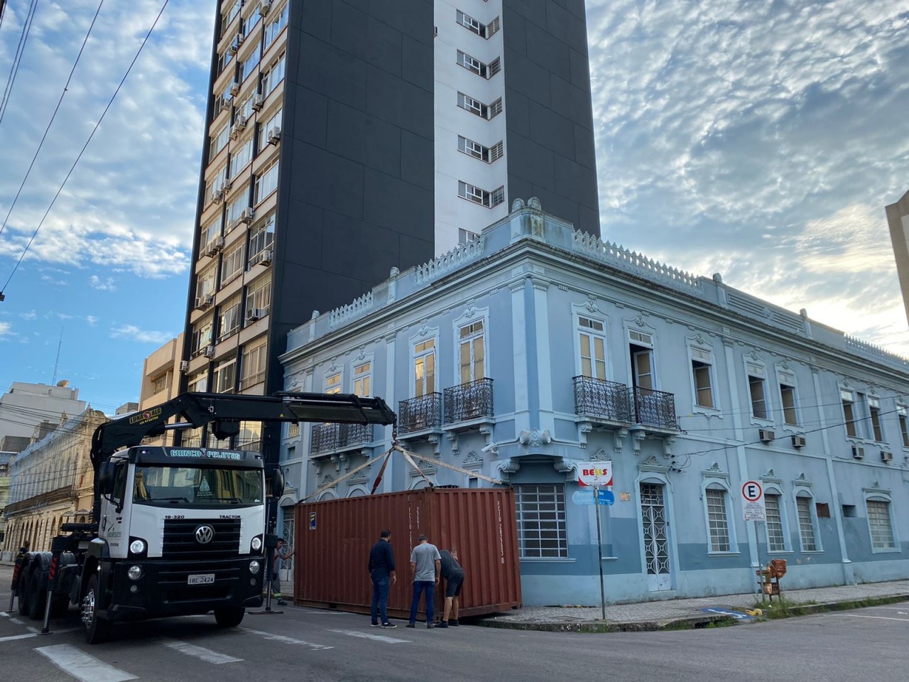 imagem: Iniciam obras de restauro do Conservatório