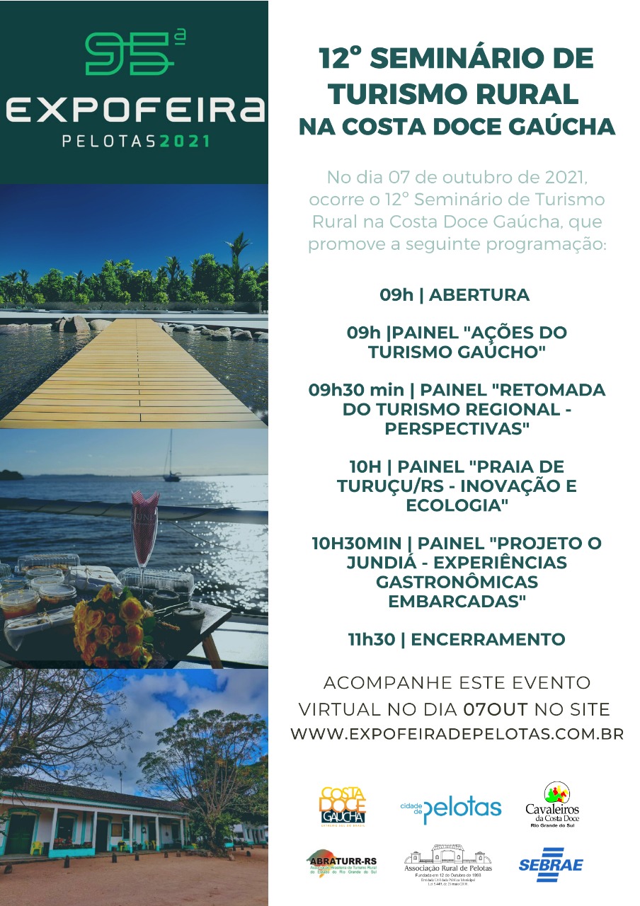 imagem: 12º Seminário de Turismo Rural na Costa Doce Gaúcha