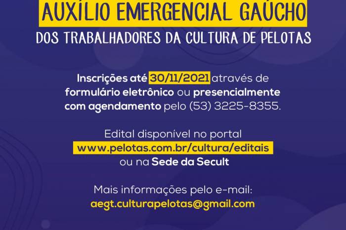 imagem: Trabalhadores da Cultura podem requerer auxílio emergencial