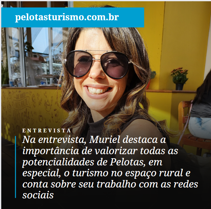 imagem: Entrevista com a influenciadora digital, Muriel Aldrighi, do Instagram @trendingplacespelotas
