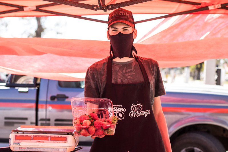 imagem: 5ª Feira Municipal do Morango será prorrogada até o dia 15