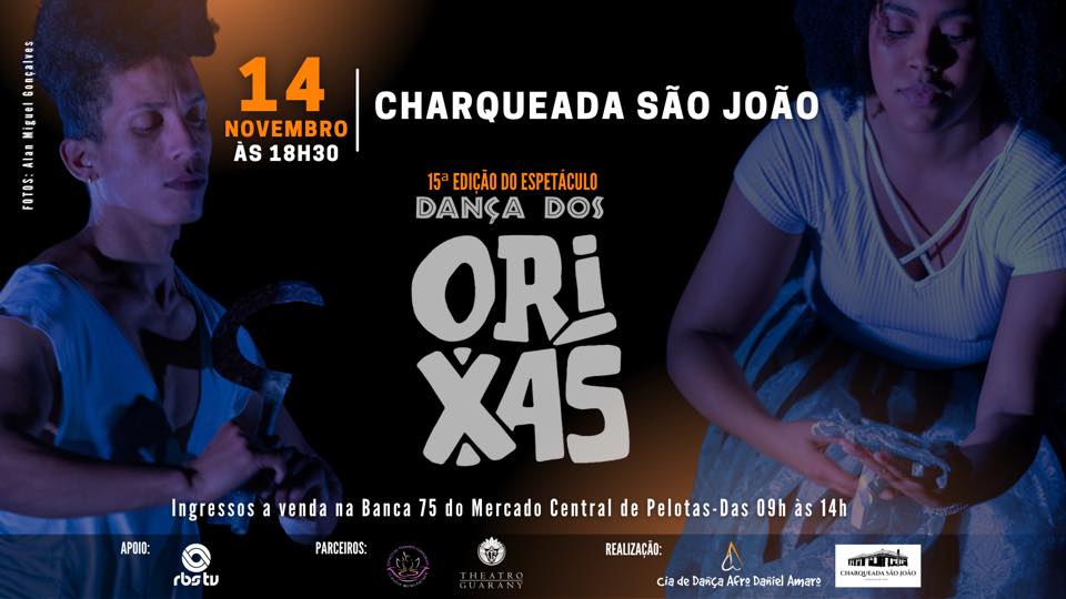 imagem: 15° Edição do Espetáculo A Dança dos Orixás