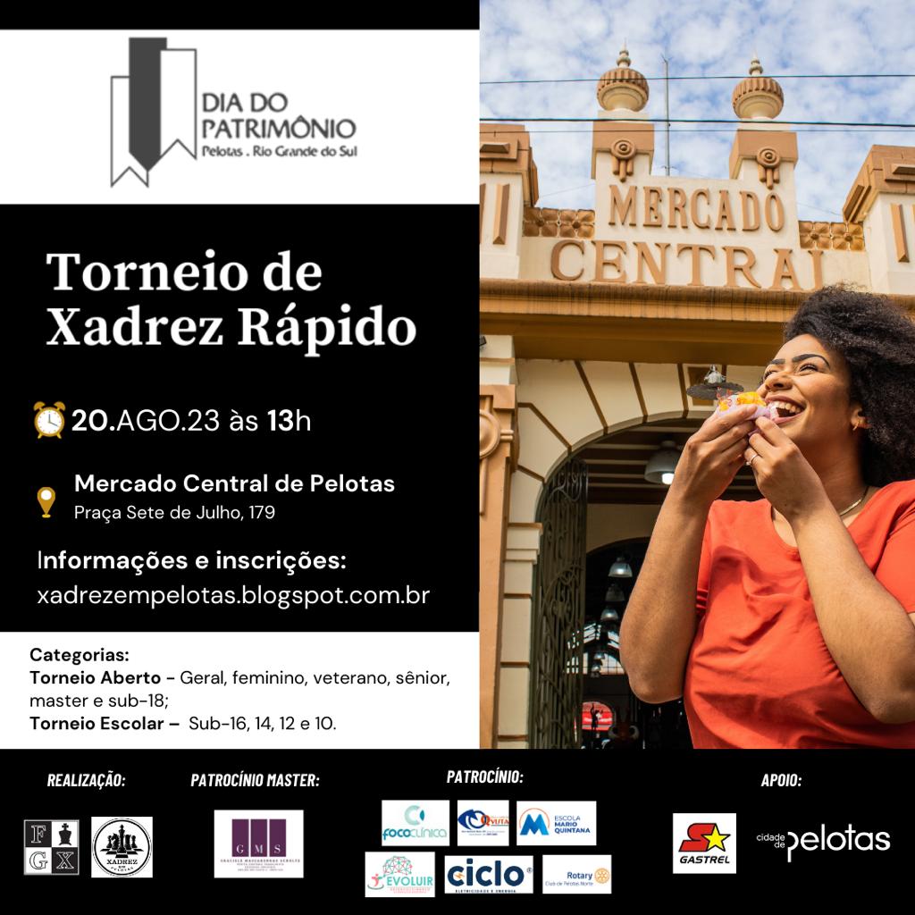 imagem: SDETI apoia mais uma edição do Torneio de Xadrez do Dia do Patrimônio