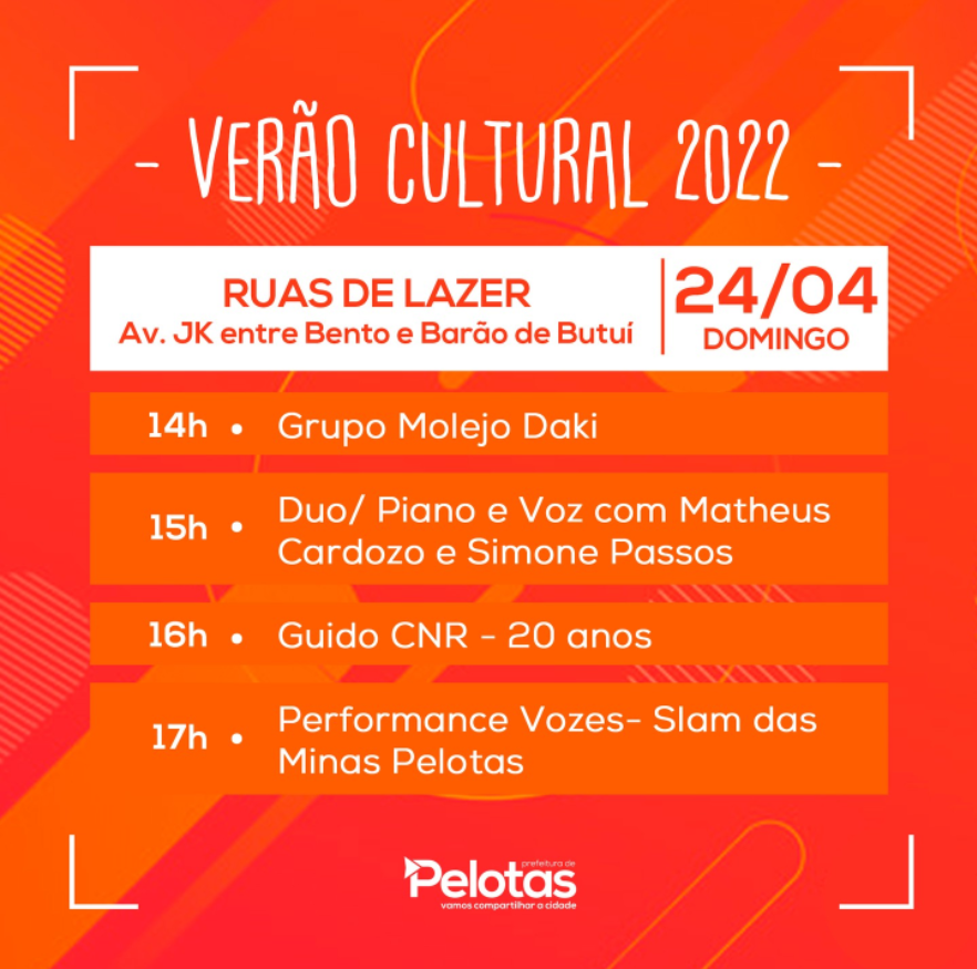imagem: Ruas de Lazer é domingo na avenida Juscelino